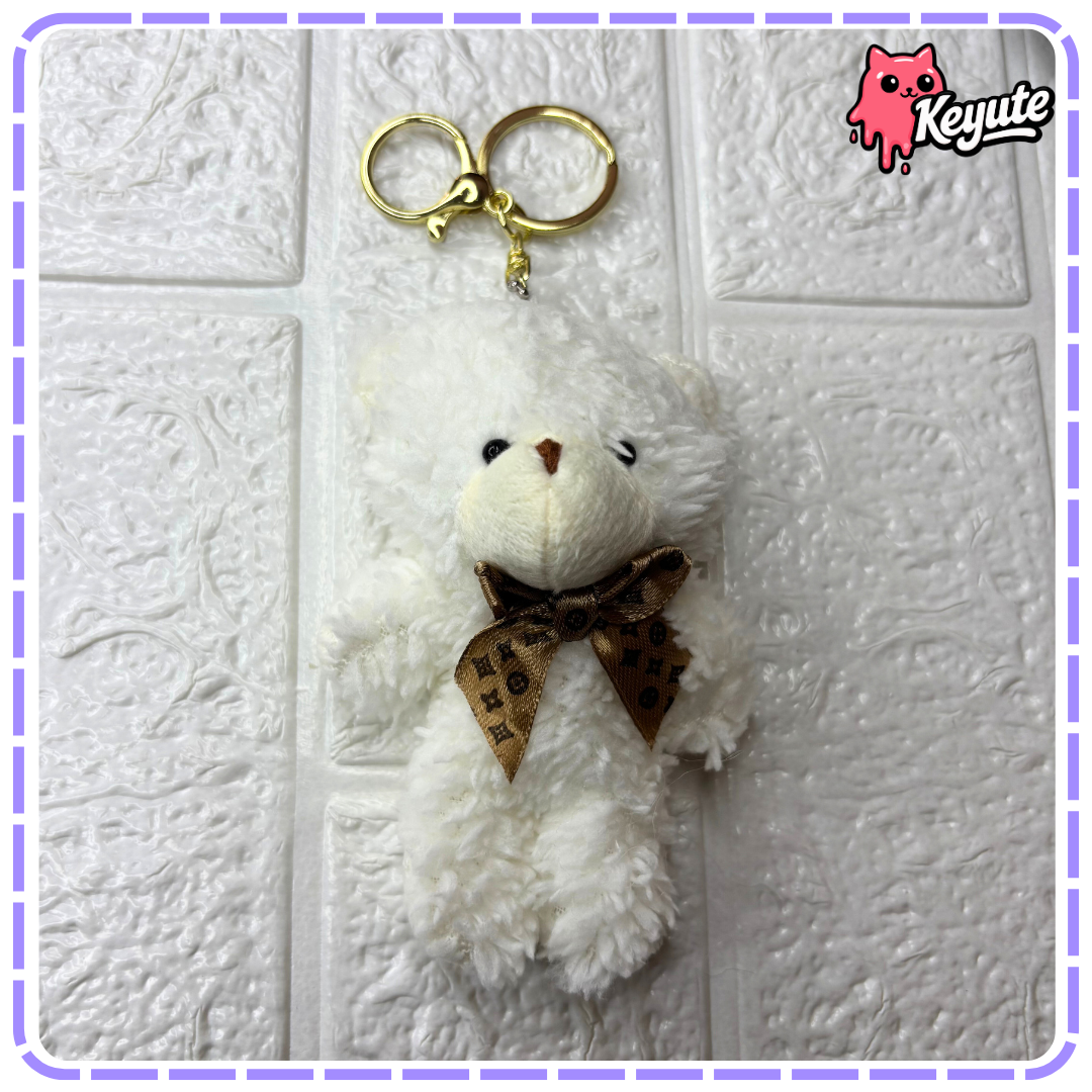 Teddy Plushie Keychain
