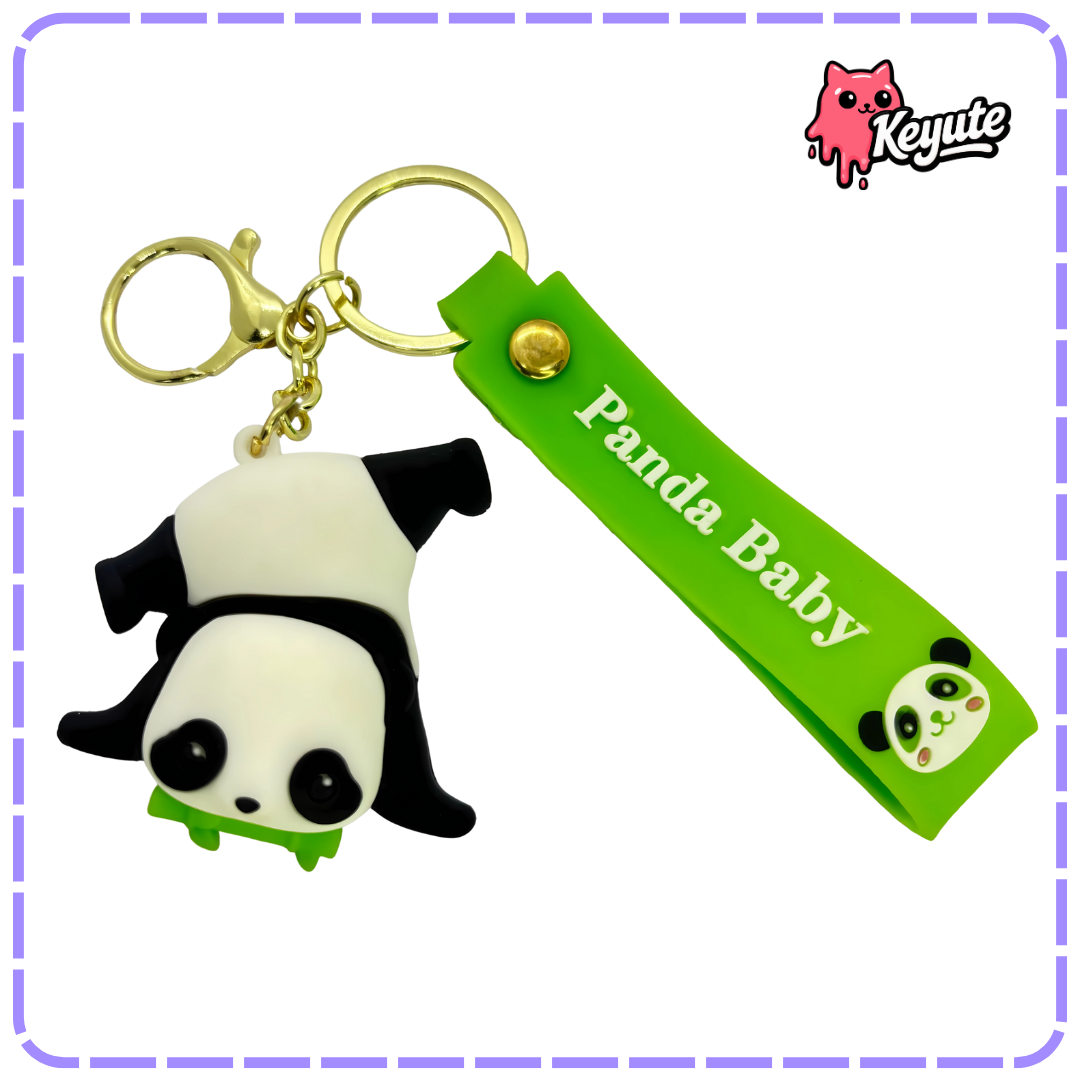 Baby Panda Keychain