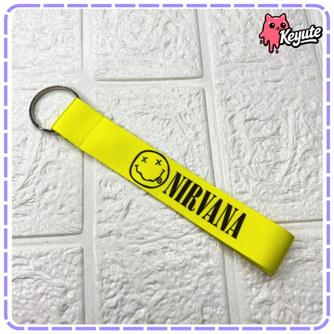 Nirvana Keychain