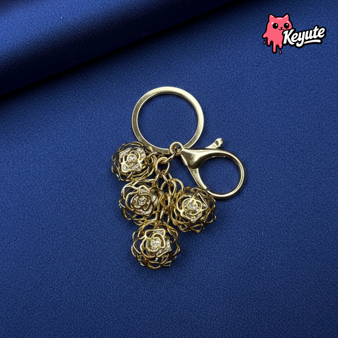 Round nest Keychain