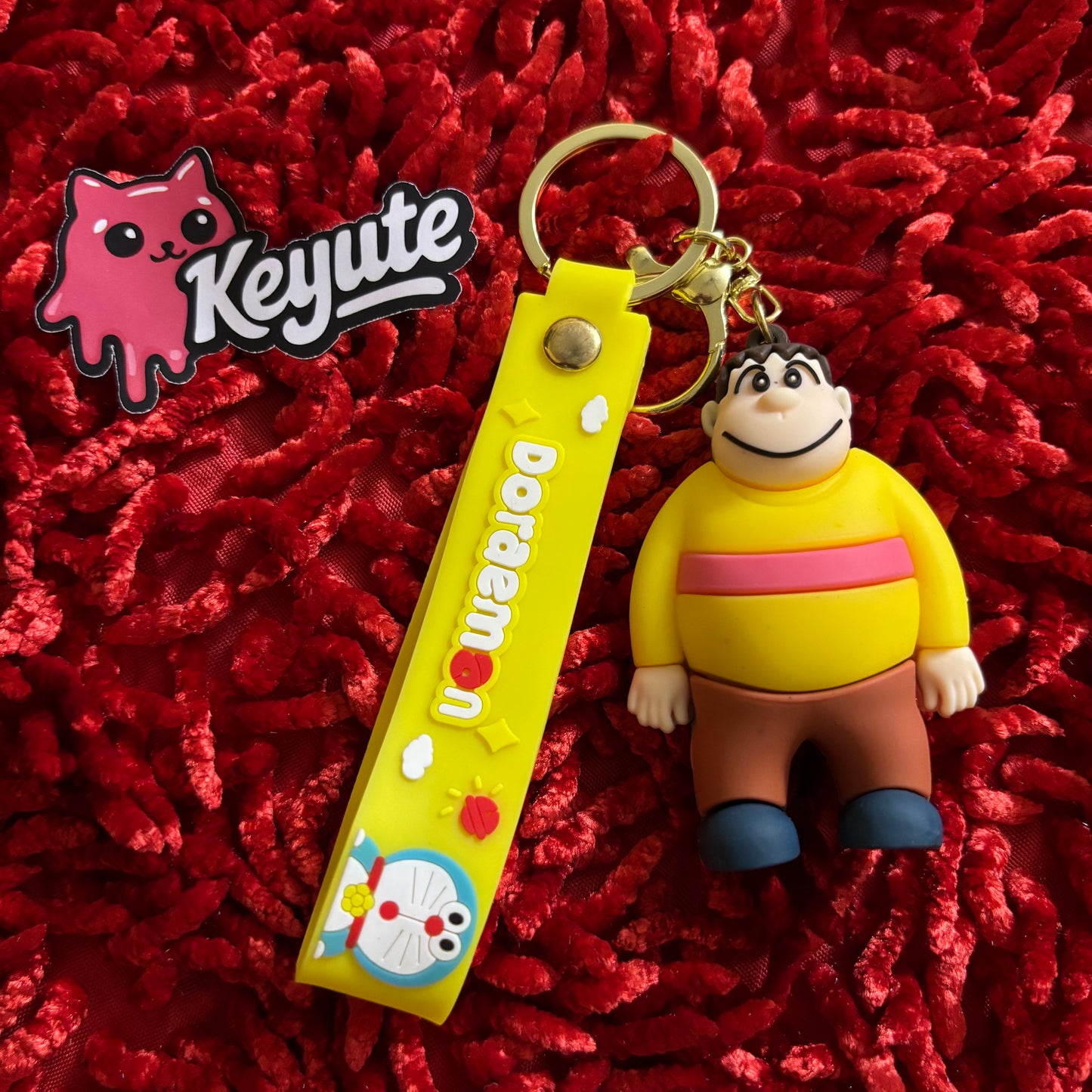 Gian Doraemon Keychain