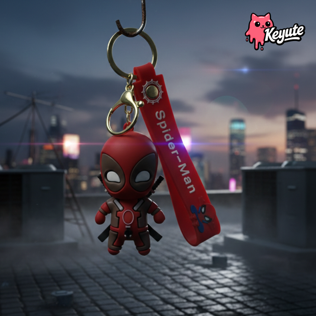 SpiderMan Keychain