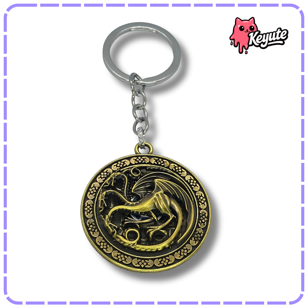 Game of Thrones Dragon Keychain