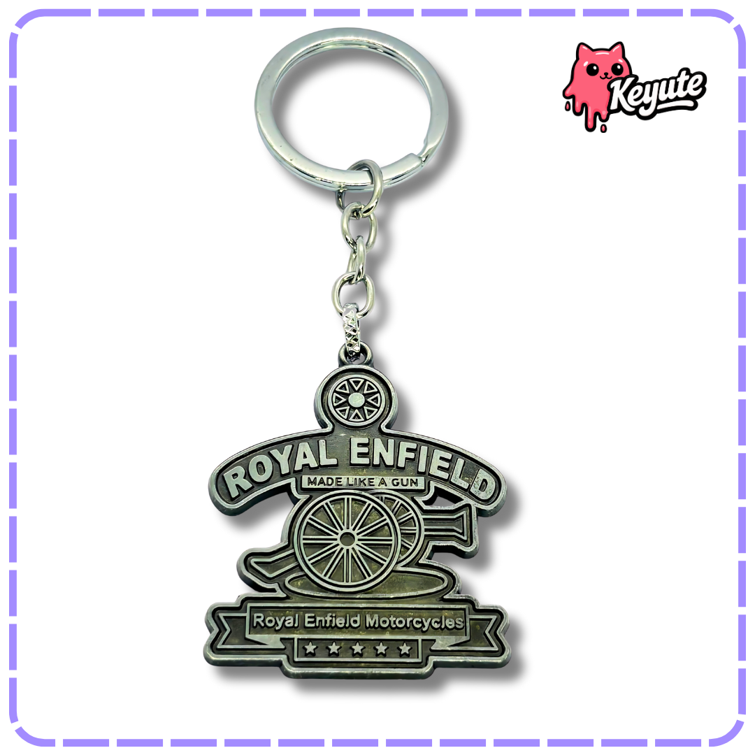 Royal Enfield Metal Keychain