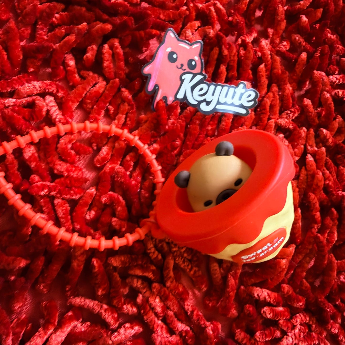 Capybara Popup Keychain