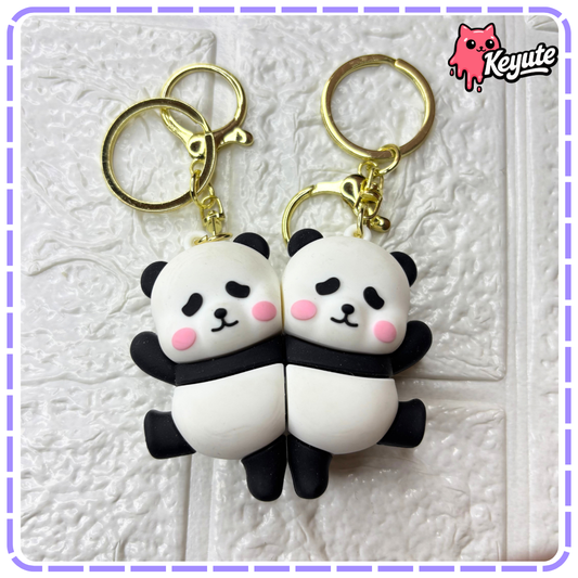 Panda Dancing Magnetic Keychain