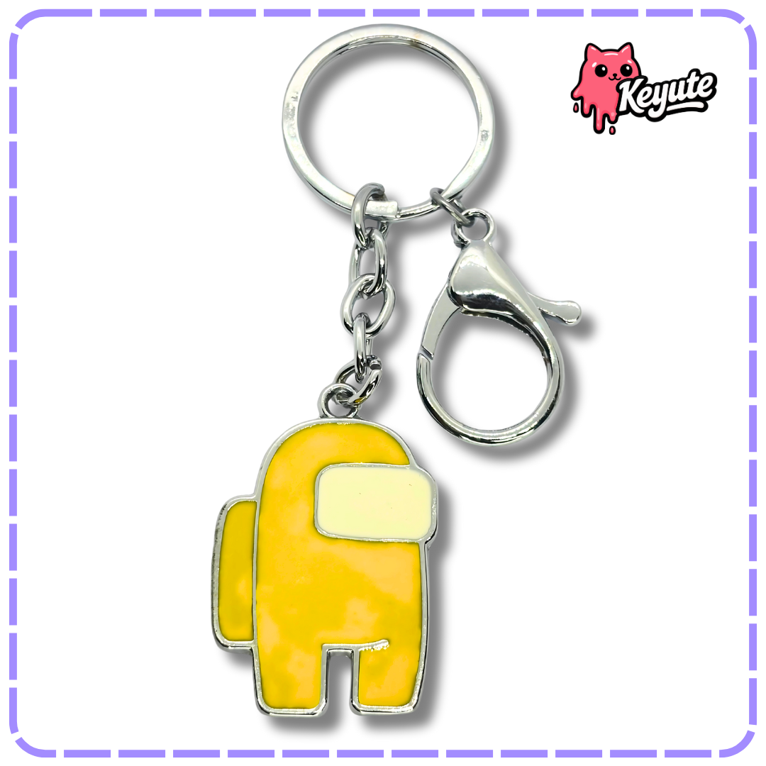 Among Us Metal Keychain