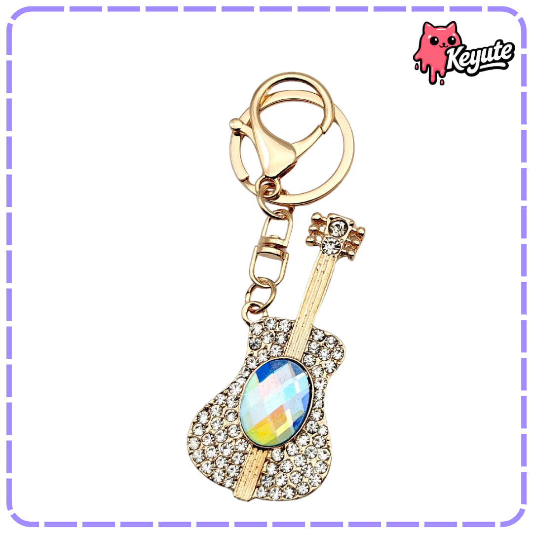 Guitar Keychain