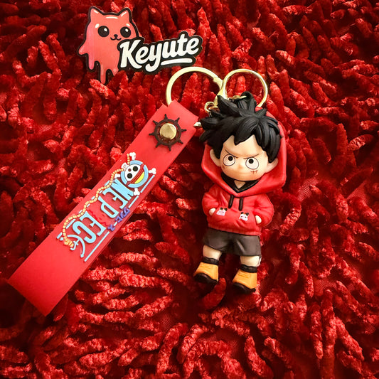 one piece keychain luffy