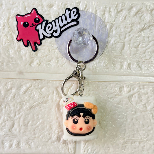 Shinchan Chips Keychain