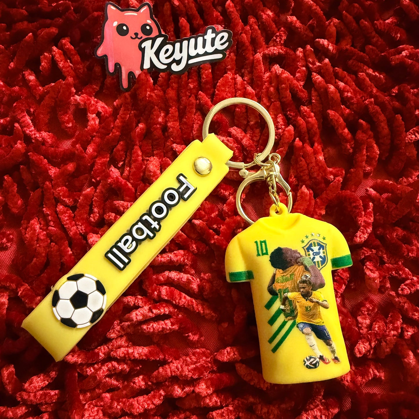 Neymar Jersey Keychain