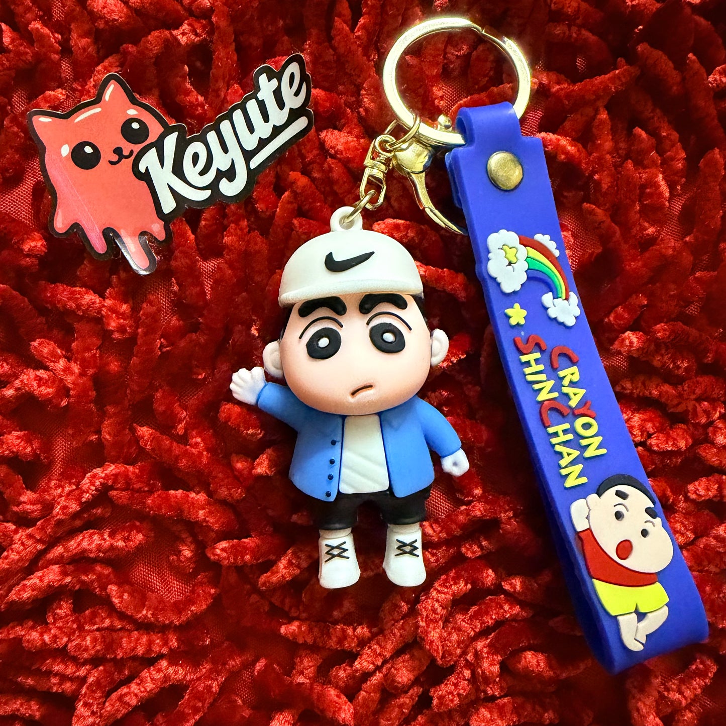 Sinchen Blue Keychain