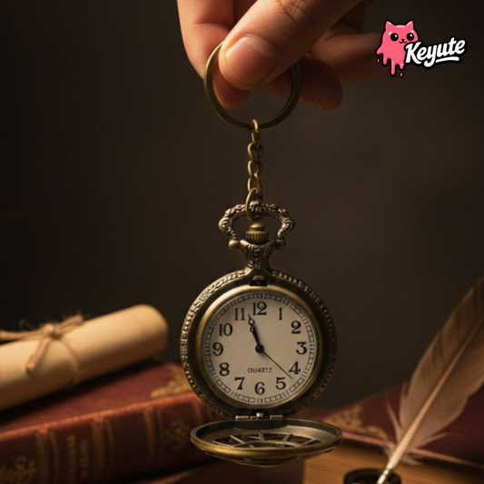 Vintage Evil Eye Watch Keychain