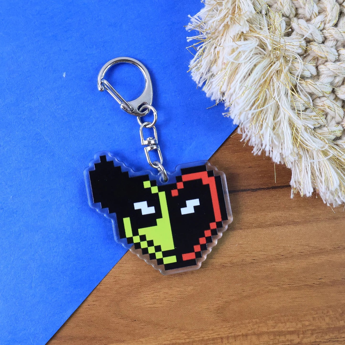 Pixel Acrylic Keychain