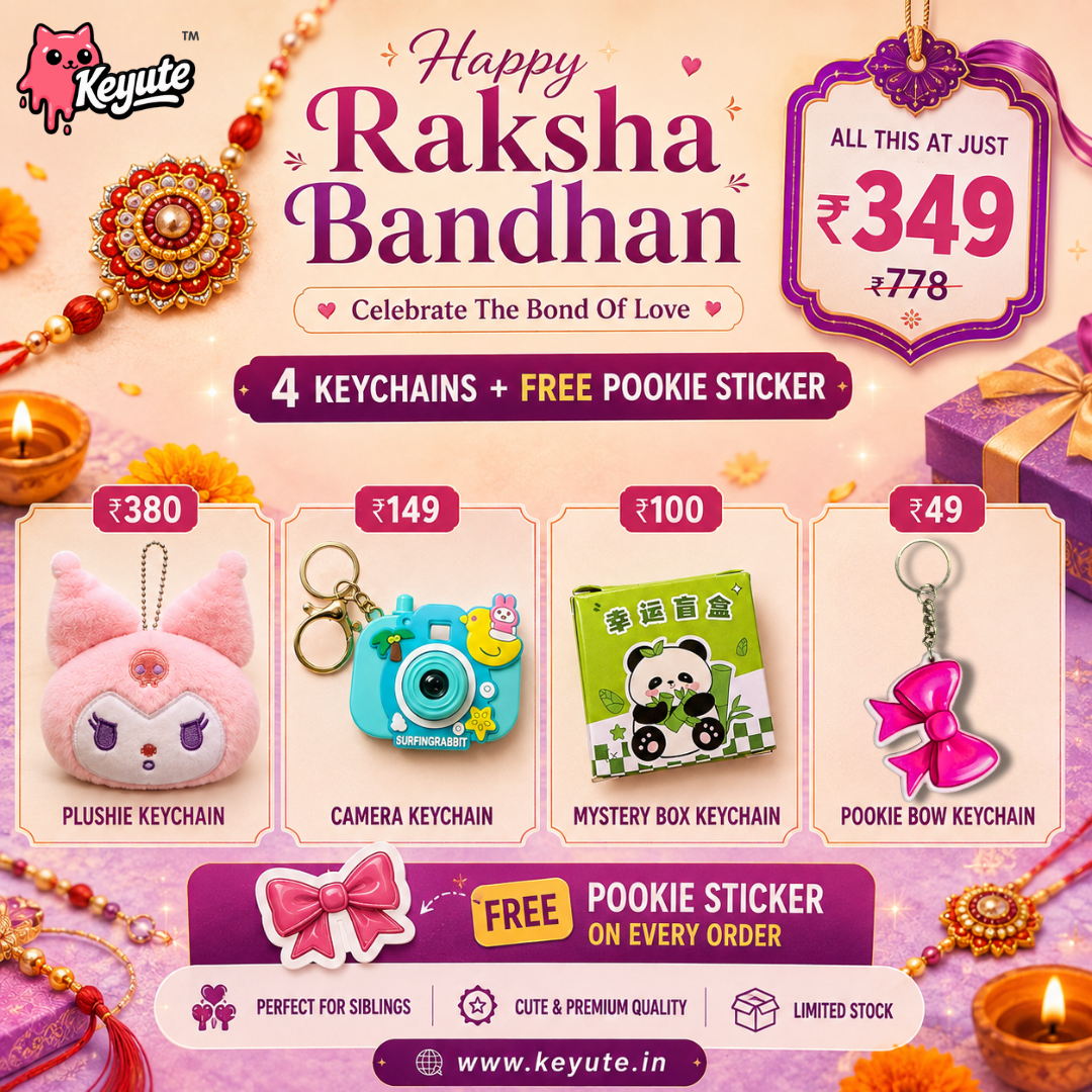 Raksha Bandhan Gift Keychains