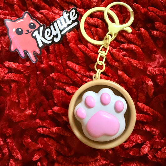 Paw Clicker Keychain
