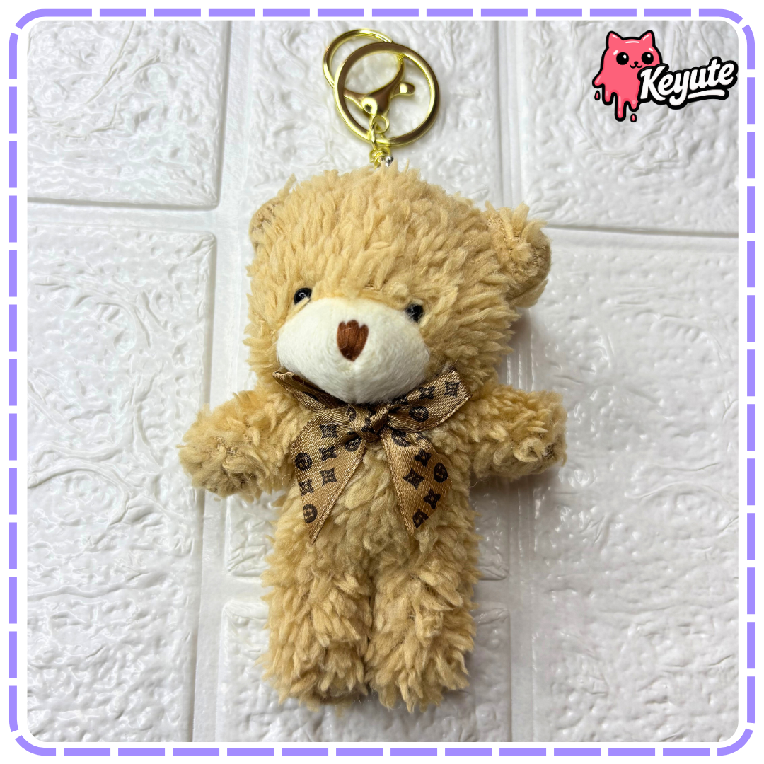 Teddy Plushie Keychain