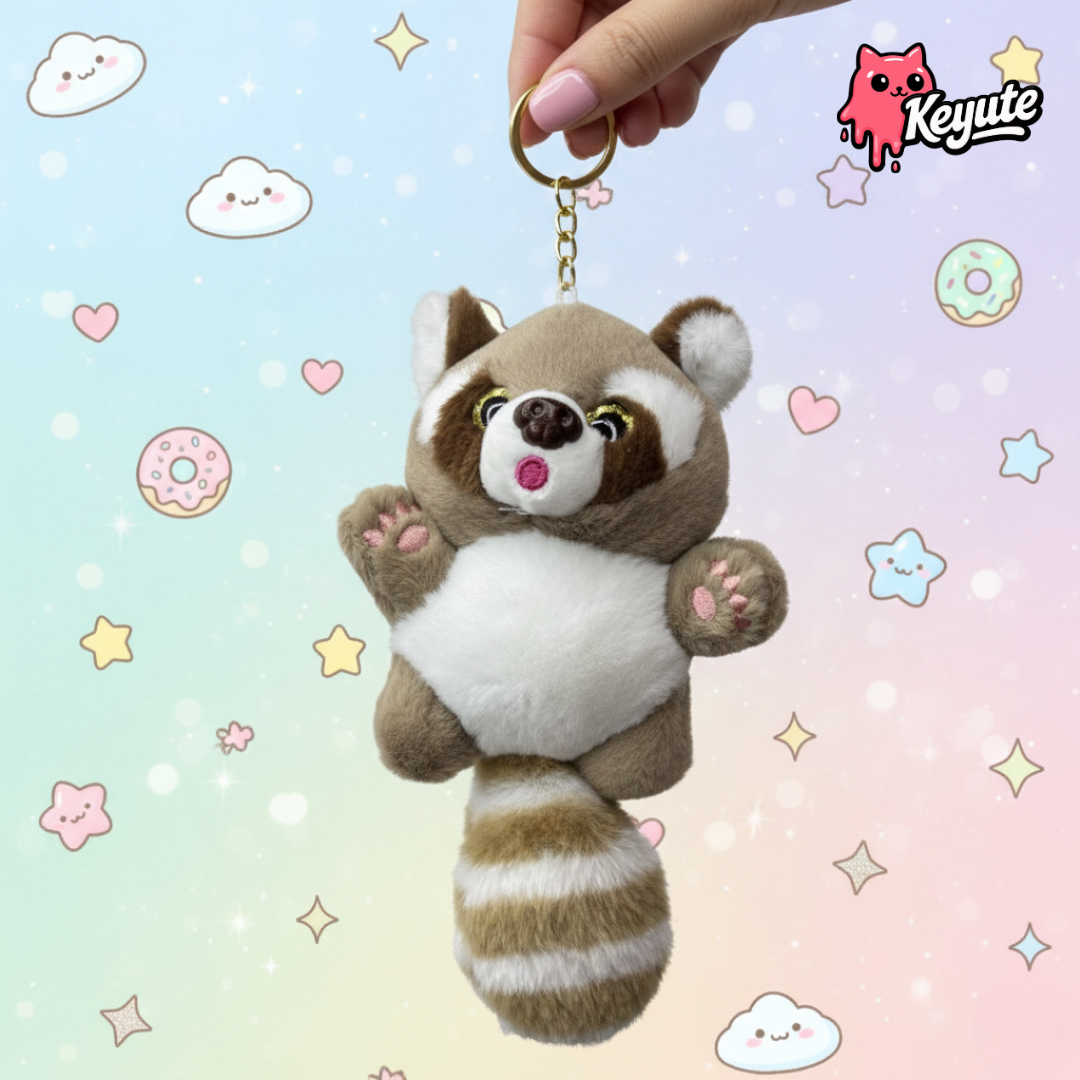 Rukoon Plushie Keychain