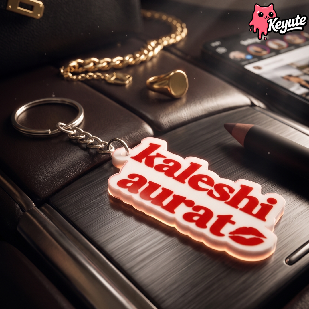 Kaleshi Aurat Keychain