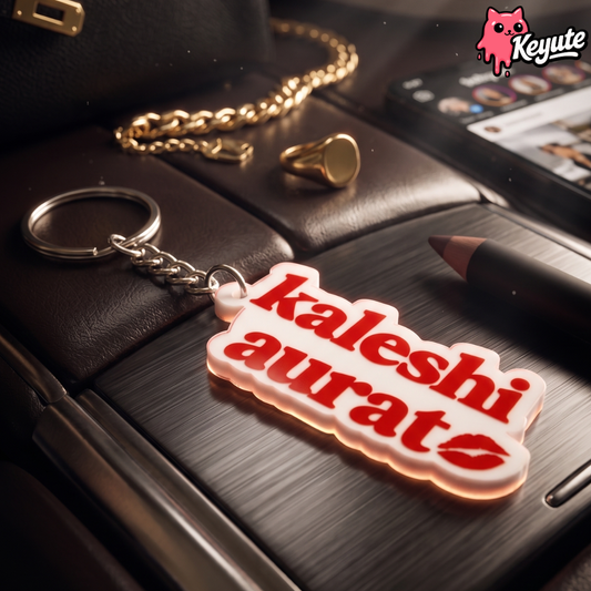 Kaleshi Aurat Keychain