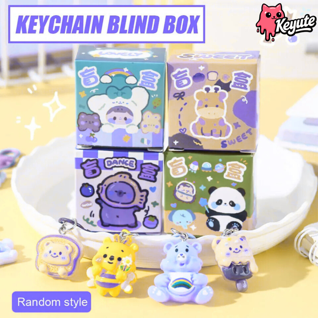 Mystery Box Keychain Charms