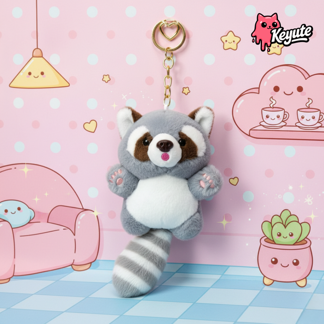 Rukoon Plushie Keychain