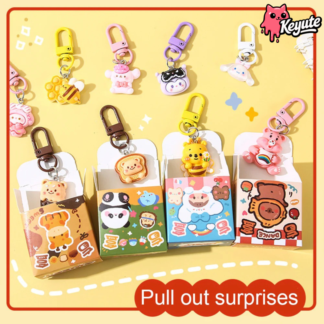 Mystery Box Keychain Charms