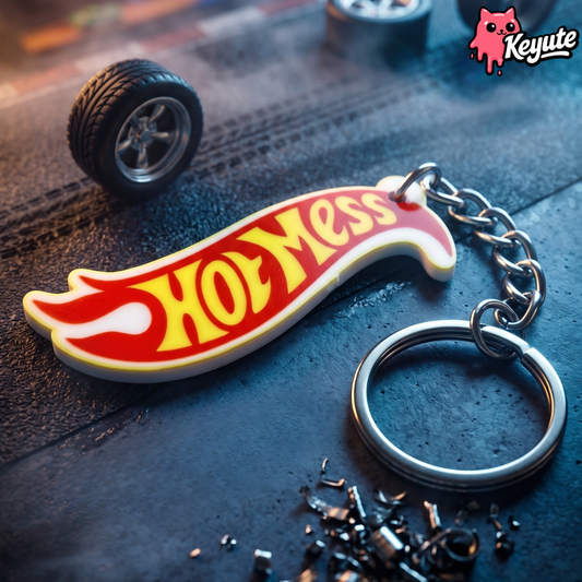 Hot Mess Keychain
