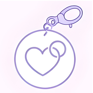 Valentine Keychains