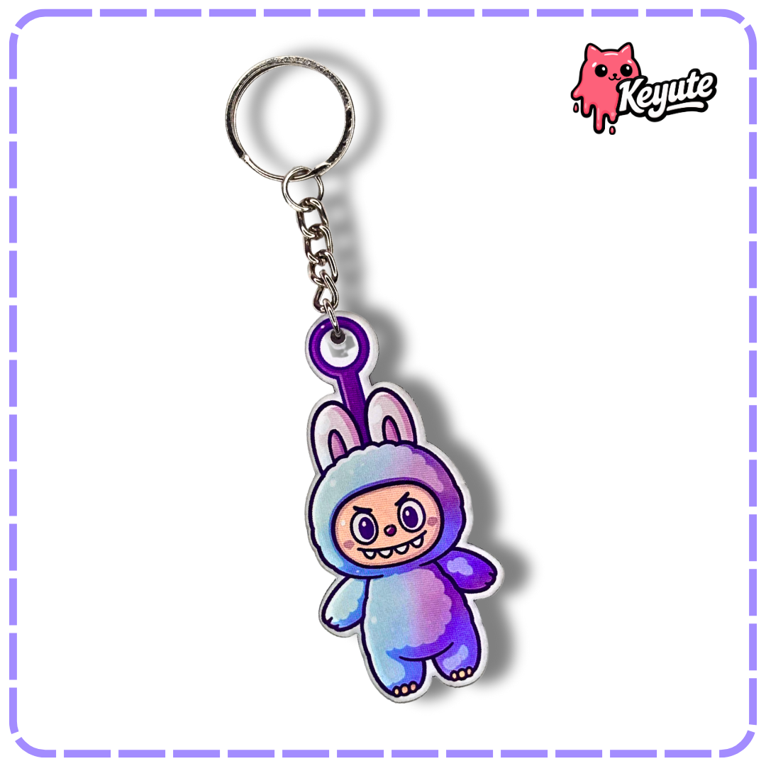 Labubu Acrylic Keychain