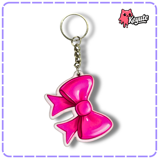 Pookie 🎀 Bow Keychain
