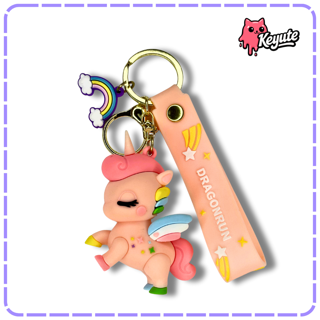 Unicorn Kyechain With Strap