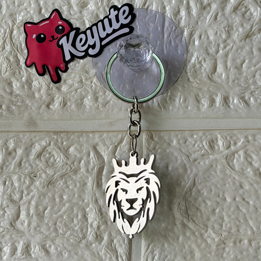 Lion Metal Keychain