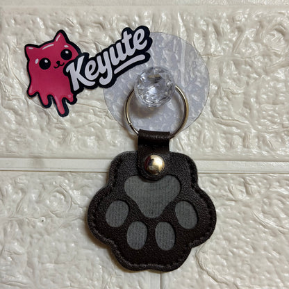 Pet Hair Paw Keychain