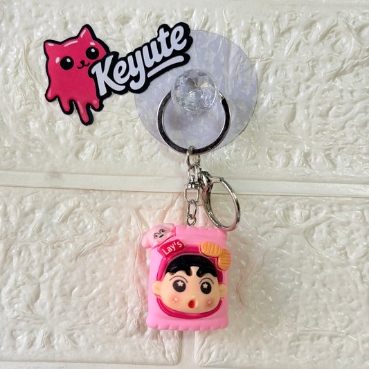 Shinchan Chips Keychain