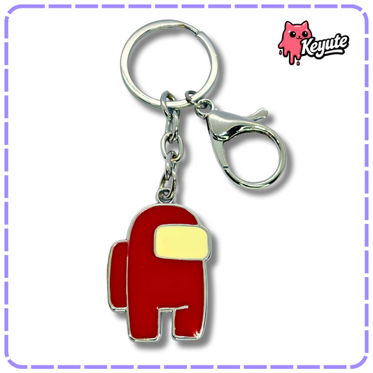 Among Us Metal Keychain