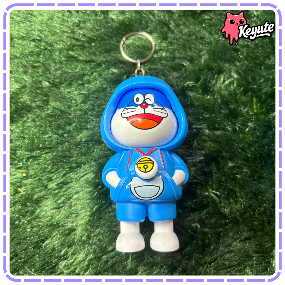 Doraemon Face Changing Keychain