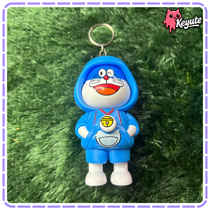 Doraemon Face Changing Keychain
