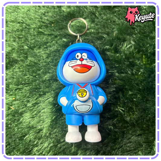 Doraemon Face Changing Keychain