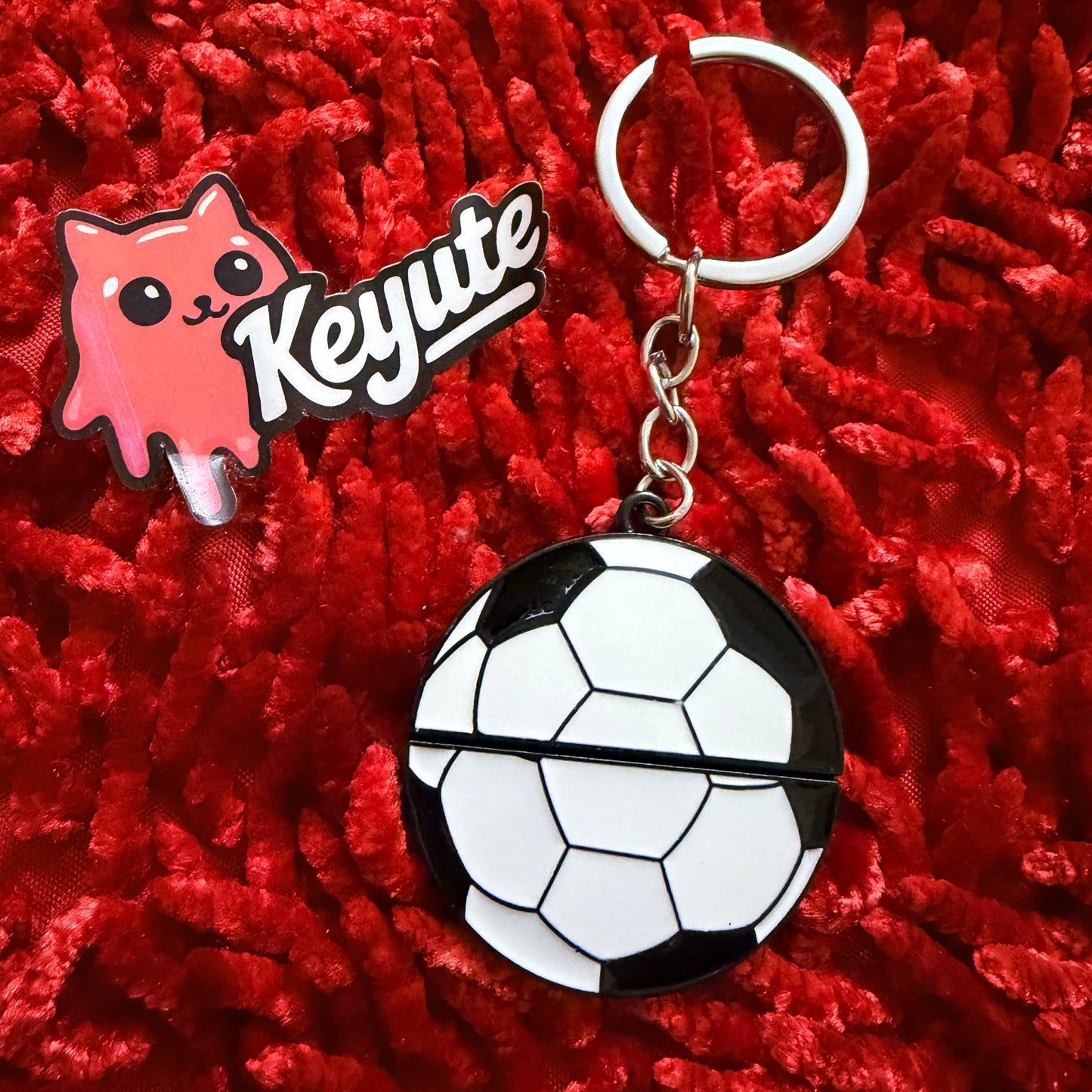 Messi Football Keychain