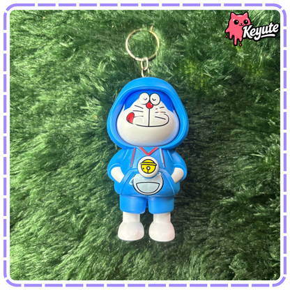Doraemon Face Changing Keychain
