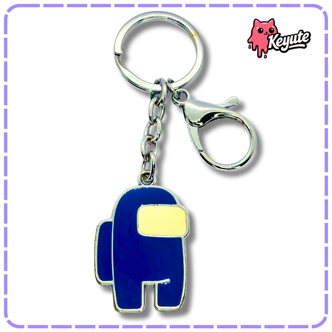 Among Us Metal Keychain