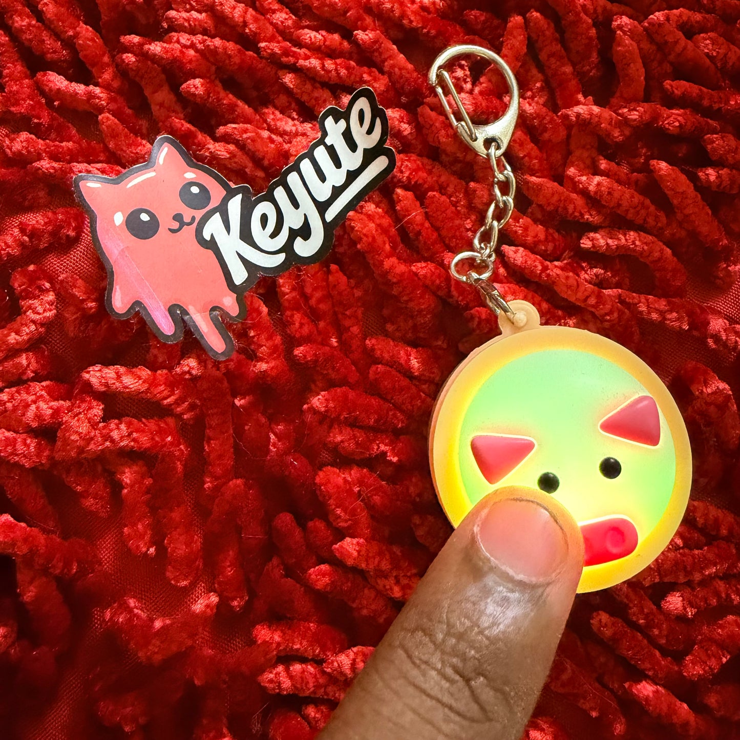 Pig Clicker Keychain