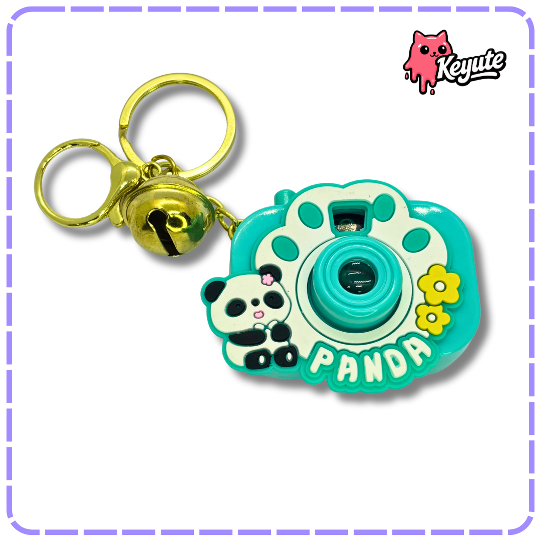 Light Projection Camera Keychain