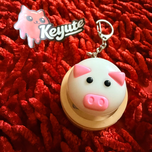 Pig Clicker Keychain