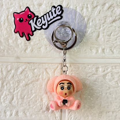 shinchan Dog Keychain