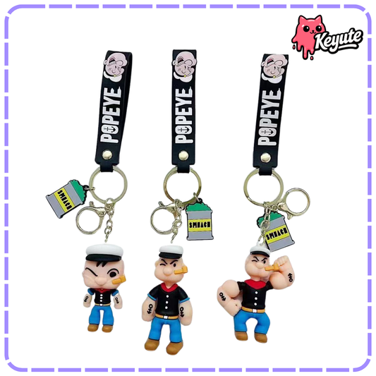 Popeye Keychain Mix