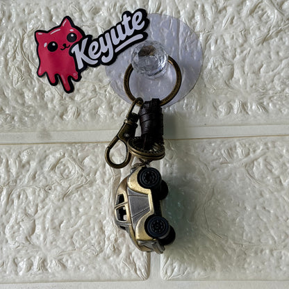 Vintage Car Watch Keychain