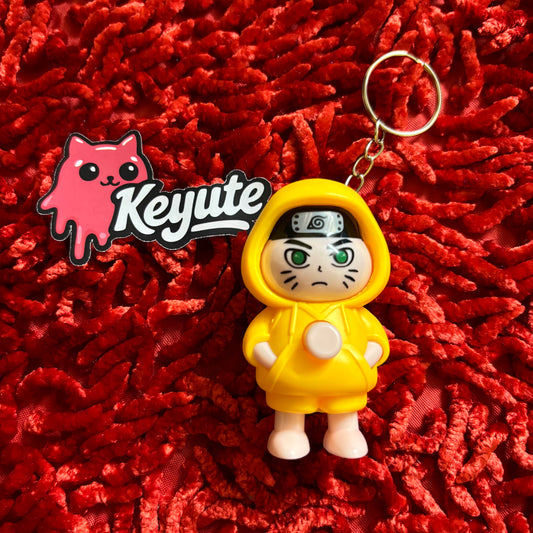 Mini Naruto Face Changing Keychain