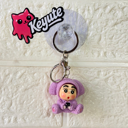 shinchan Dog Keychain